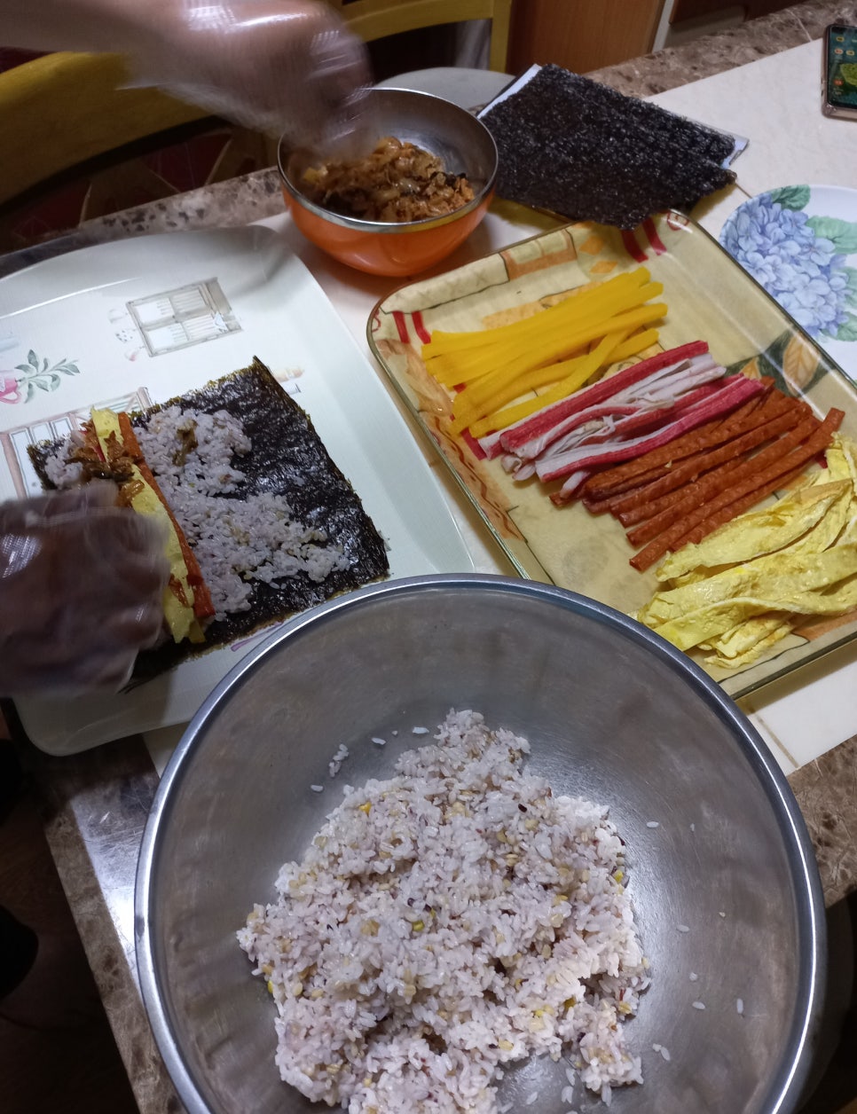 김밥말자 이미지