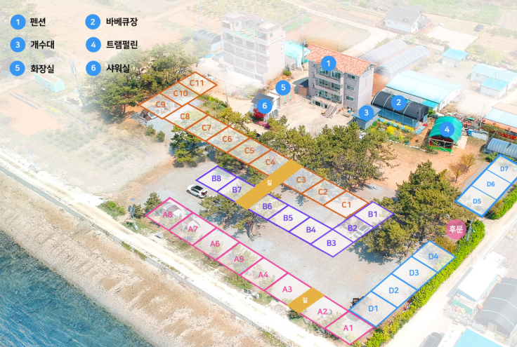 비치캠핑장 이미지