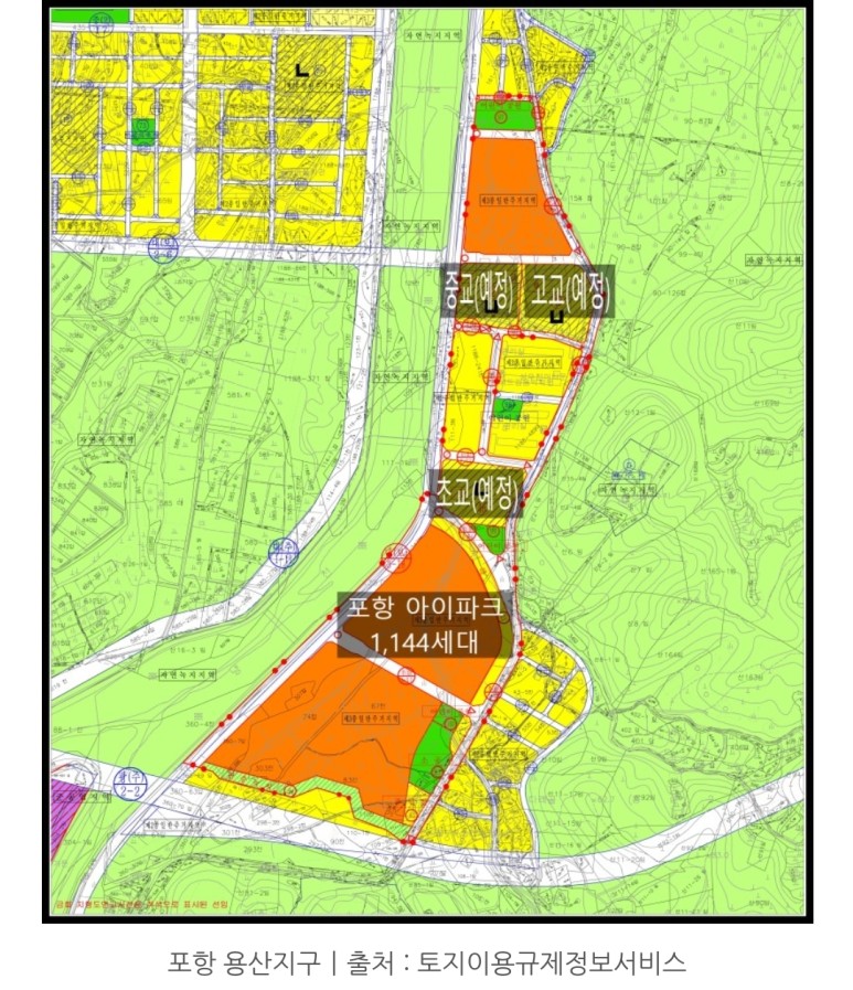 포항용산초등학교 이미지