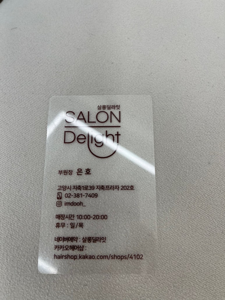 살롱딜라잇 이미지
