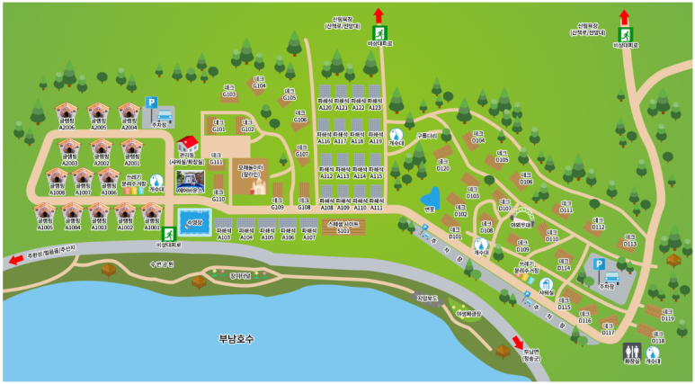 청송캠핑장 이미지