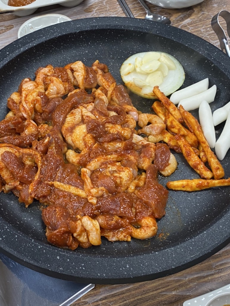 화산오리직화구이 이미지