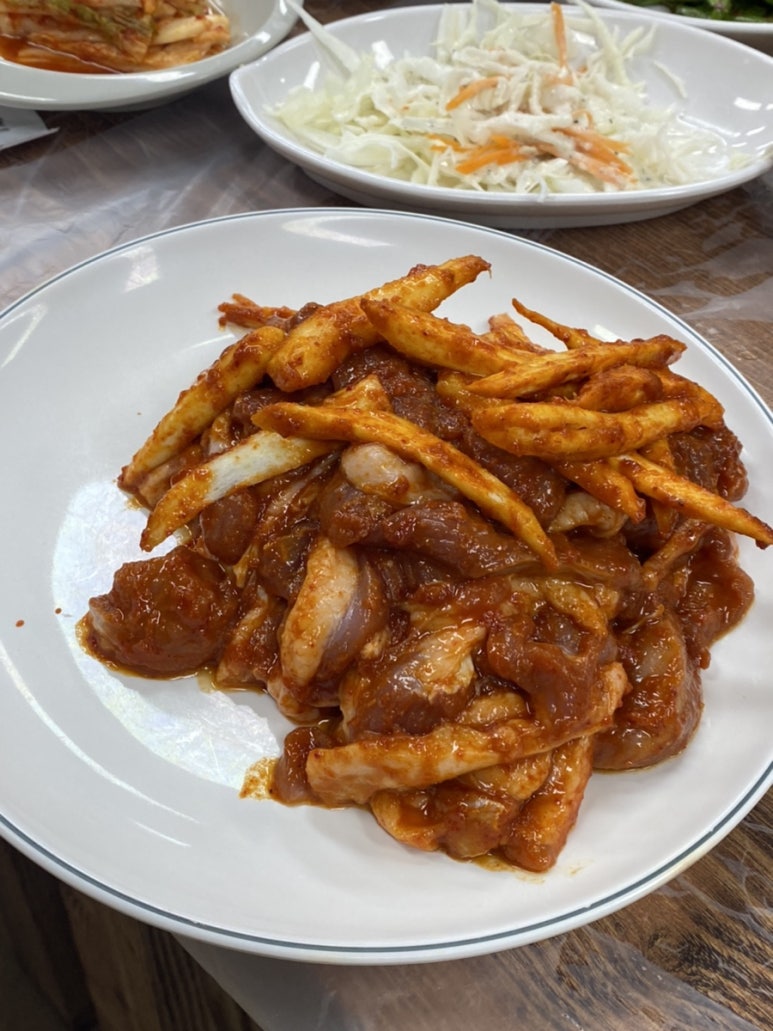 화산오리직화구이 이미지
