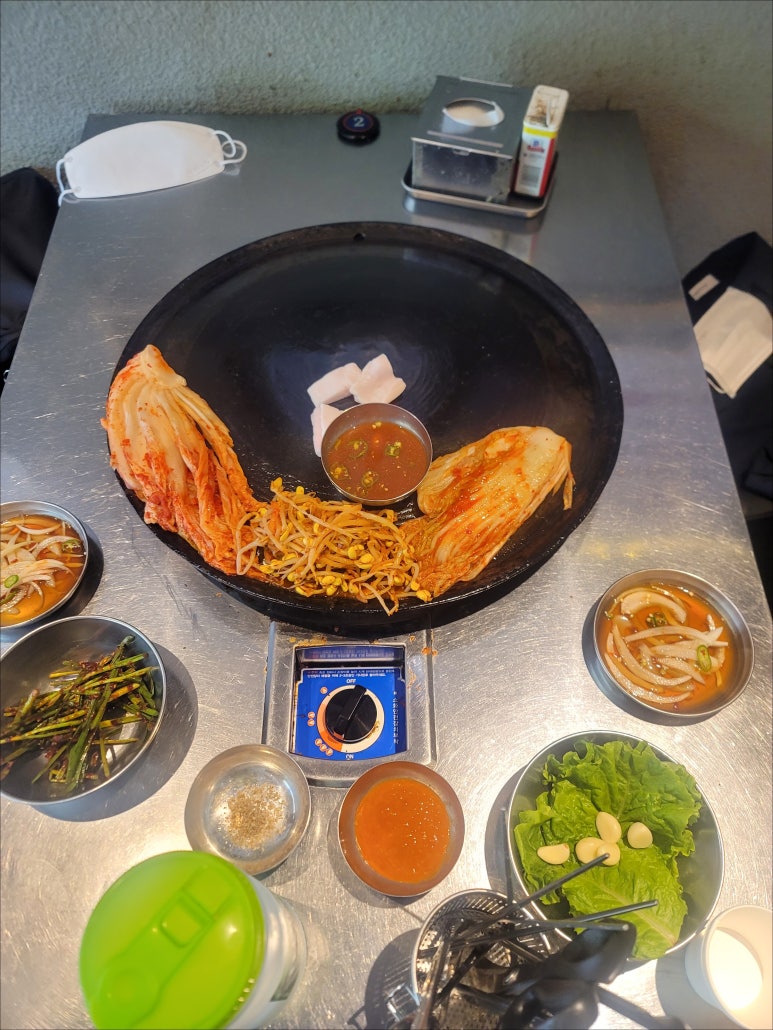 삼겹살묵자 이미지
