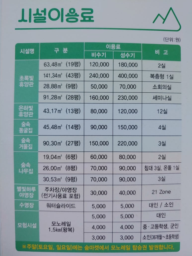 무주자연휴양림 이미지
