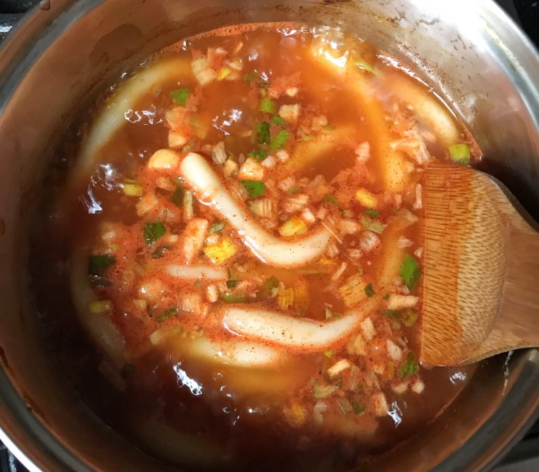 누들떡볶이 이미지
