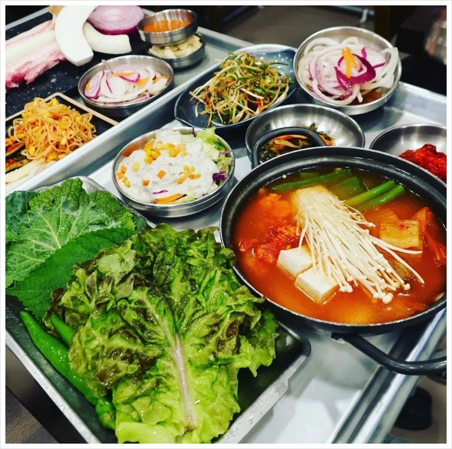 시골돈불고기정식 이미지