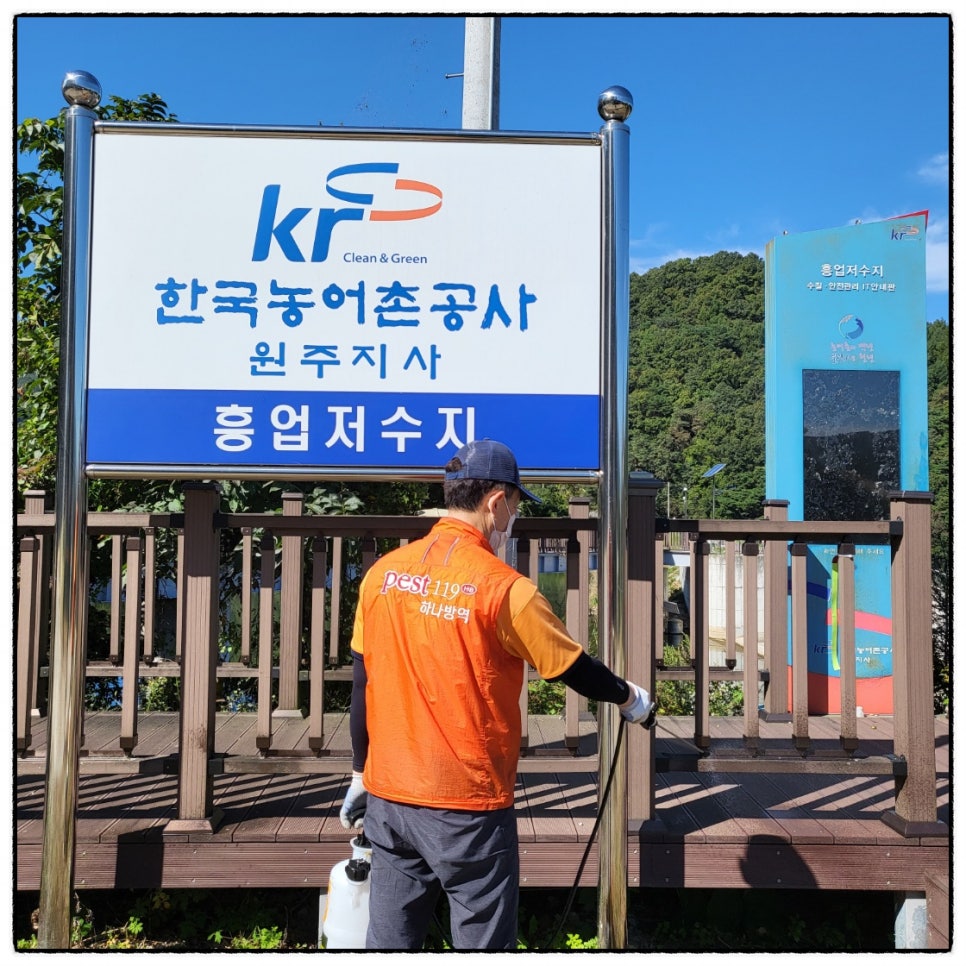 호수방역공사 이미지
