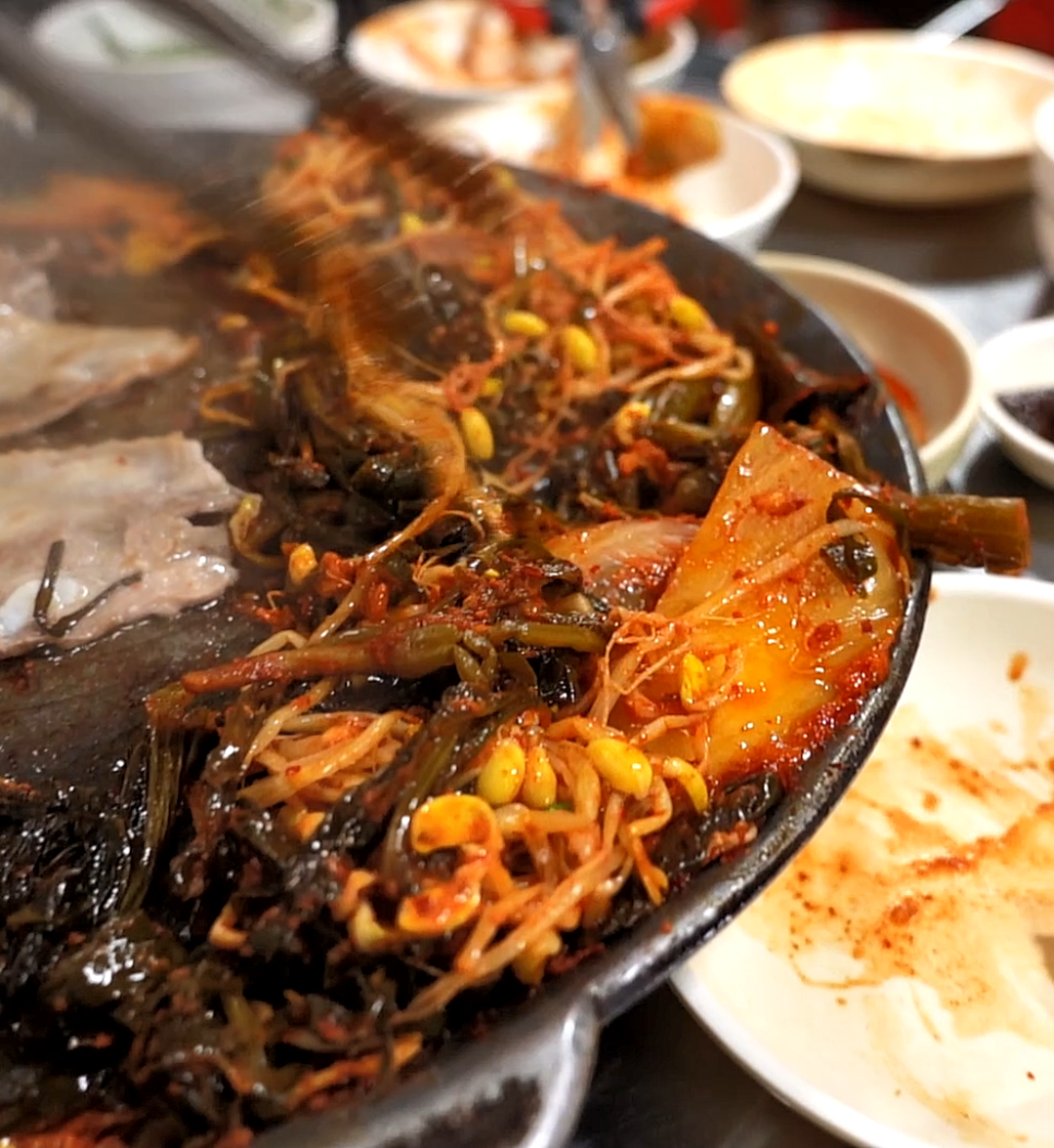 오리뚱 대패 삼겹살 이미지