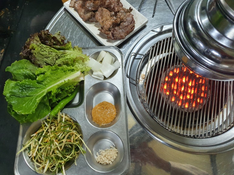 연탄불구이 이미지