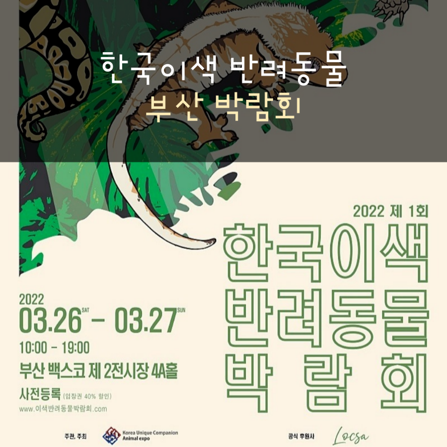 한국이색반려동물박람회 이미지