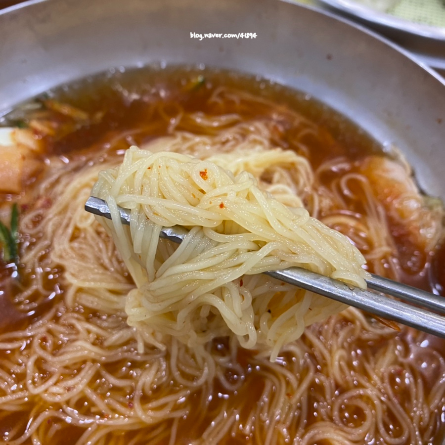 맛나춘하추동밀면 이미지