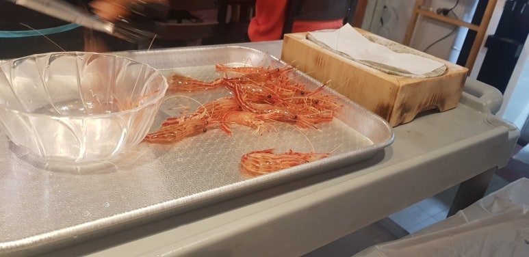 동해바다꽃새우 이미지