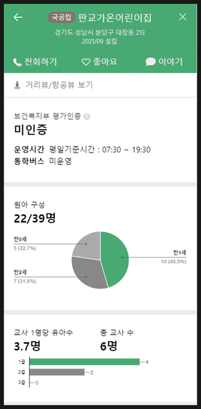 판교가온어린이집 이미지