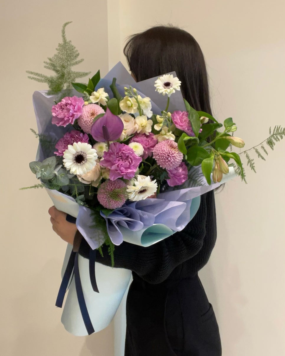 네일 스위트피 이미지