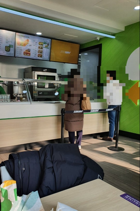 써브웨이 애오개역점 이미지
