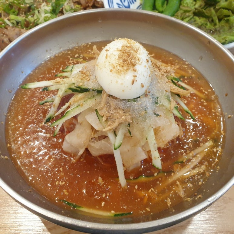 진주밀면 이미지