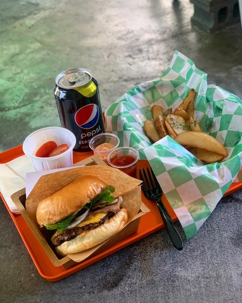 758버거(burger) 이미지
