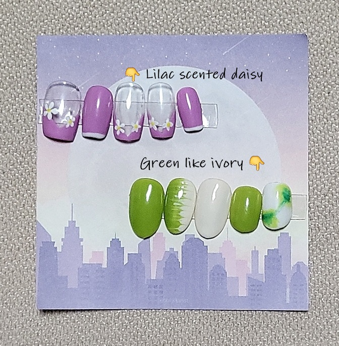 daisy nail 이미지