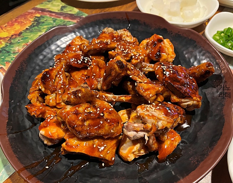 수숯불닭바베큐 이미지