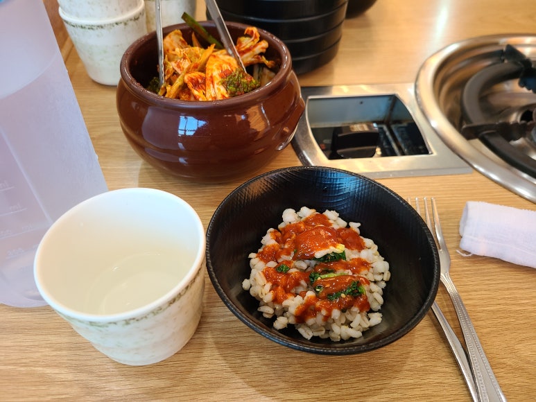 홍두께칼국수보리밥 이미지