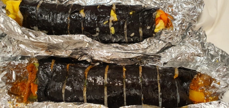올레김밥 이미지