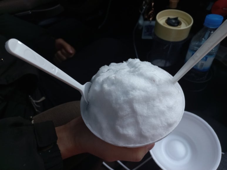 이조팥빙수 이미지