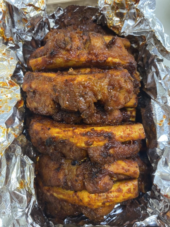 섹돼등갈비 이미지