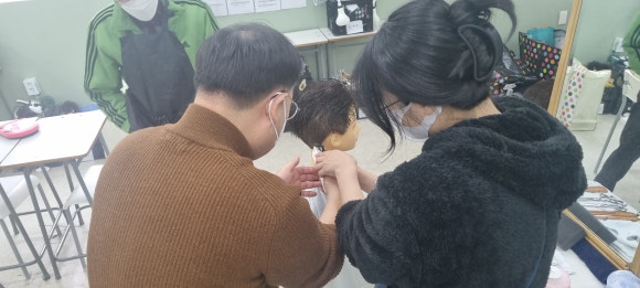 남자커트 이미지