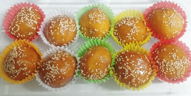수제감꿀빵 이미지