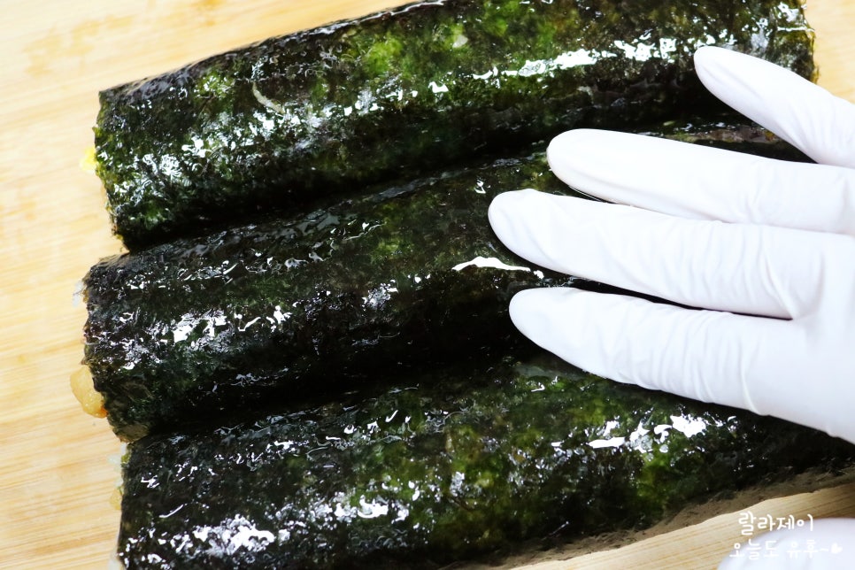 밥풀김밥&라면 이미지