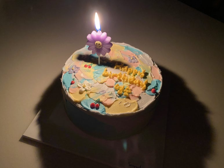 수풀림케이크 이미지