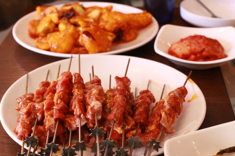 오빠양꼬치 이미지