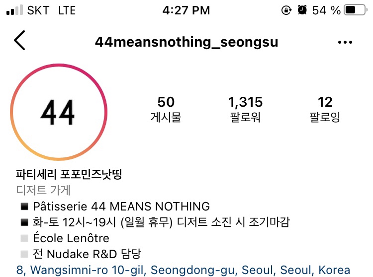 포포민즈낫띵(44 MEANS NOTHING) 이미지