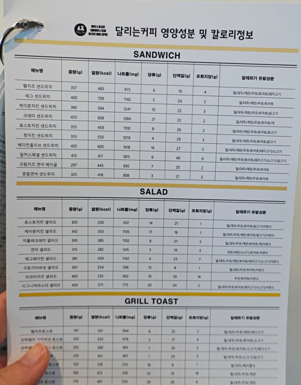 달리는커피부산 이미지