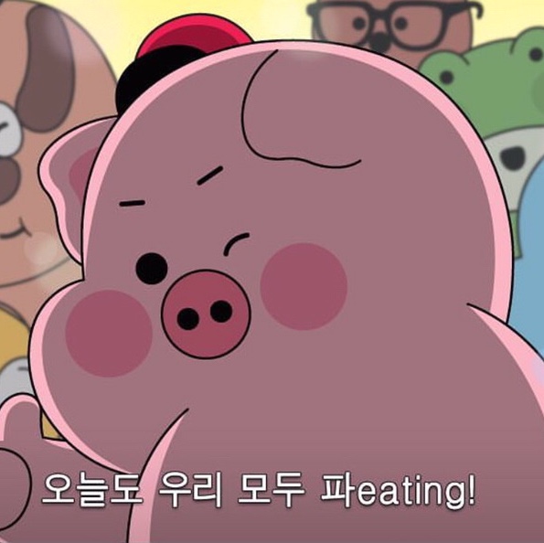 달리는커피 이미지