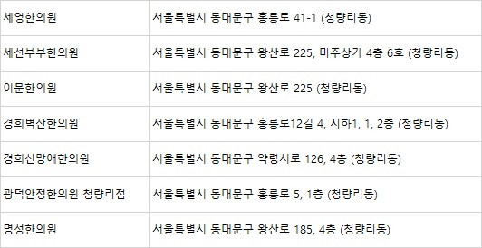 신망애한의원 이미지