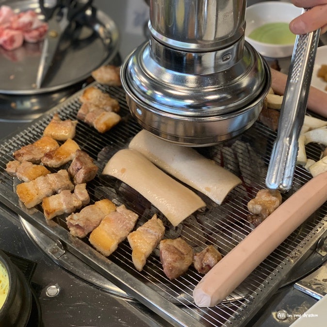 깍뚝숯불구이 이미지