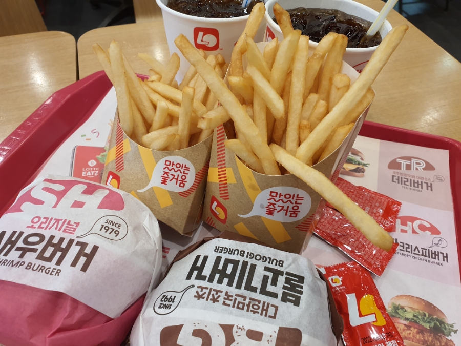 롯데리아 서정점 이미지
