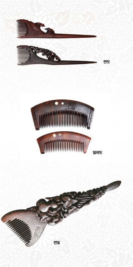참빗과 얼레빗 이미지