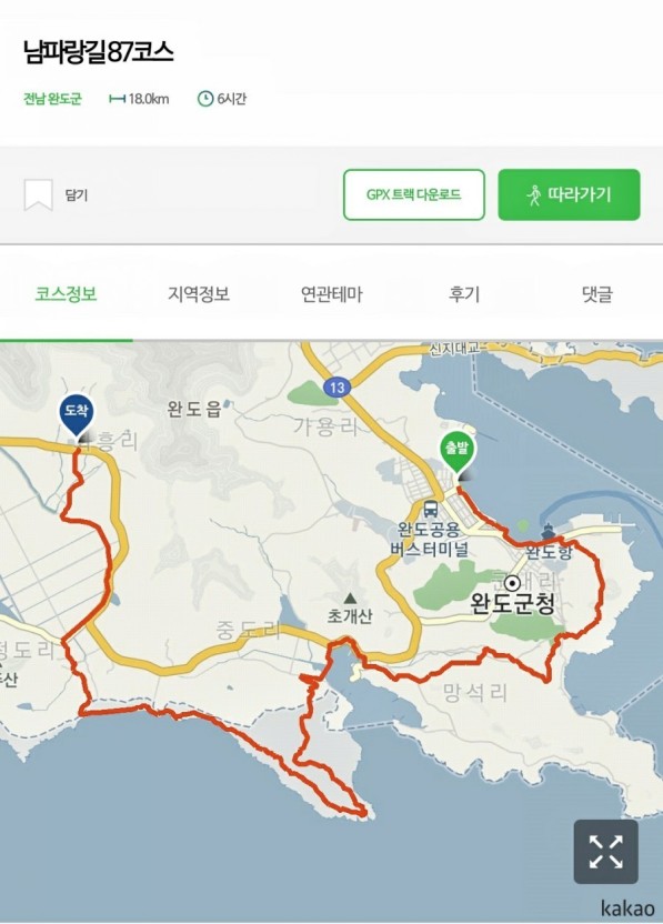 남파랑길 88코스 이미지