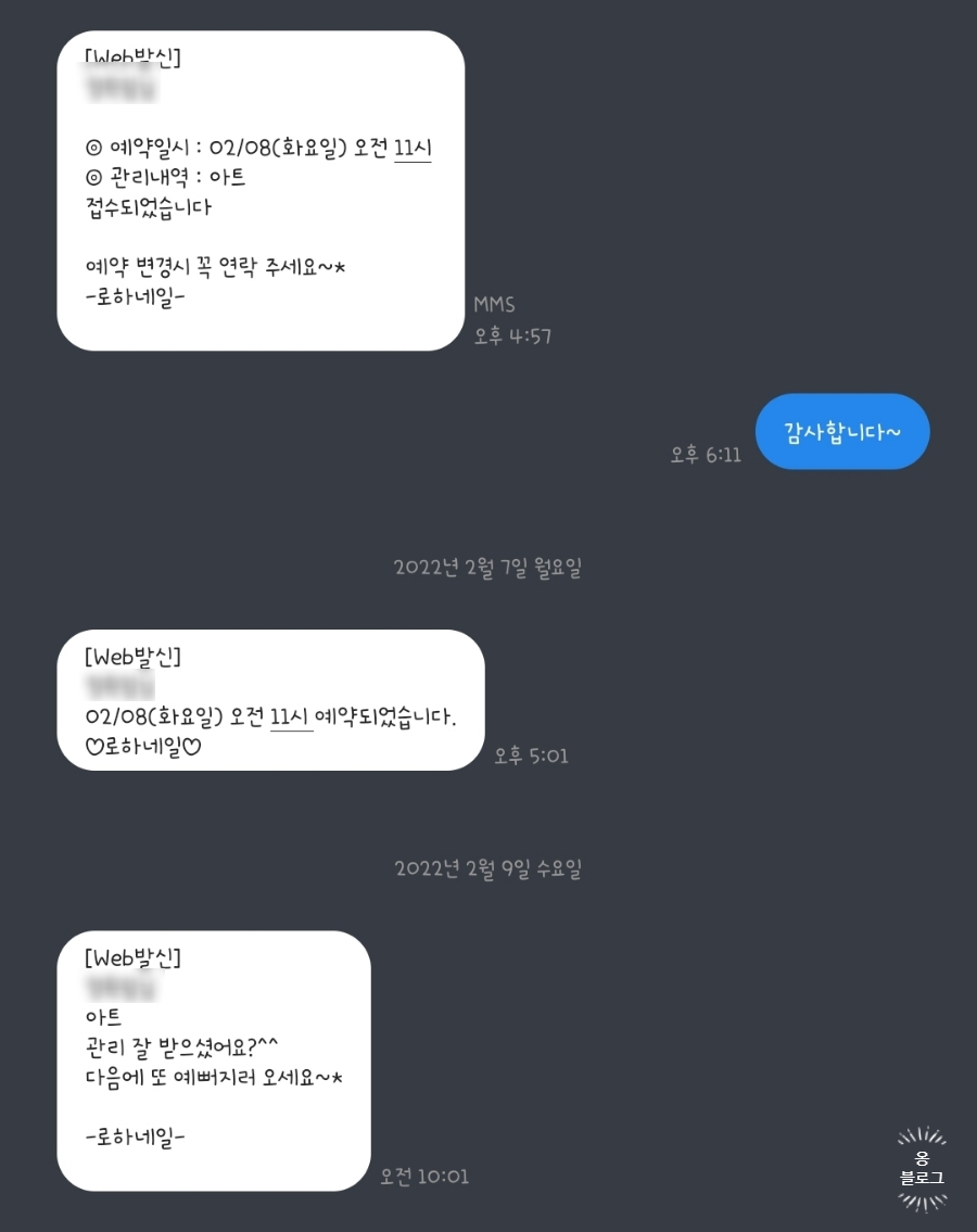 로하네일 이미지