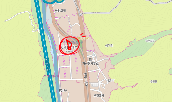 천평주유소 이미지