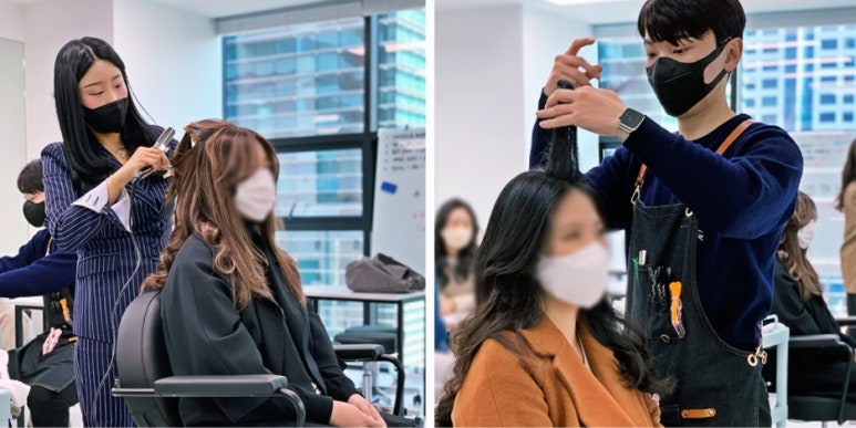 썰 헤어 이미지