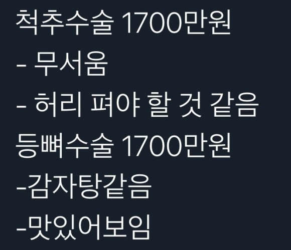 척추교정 이미지