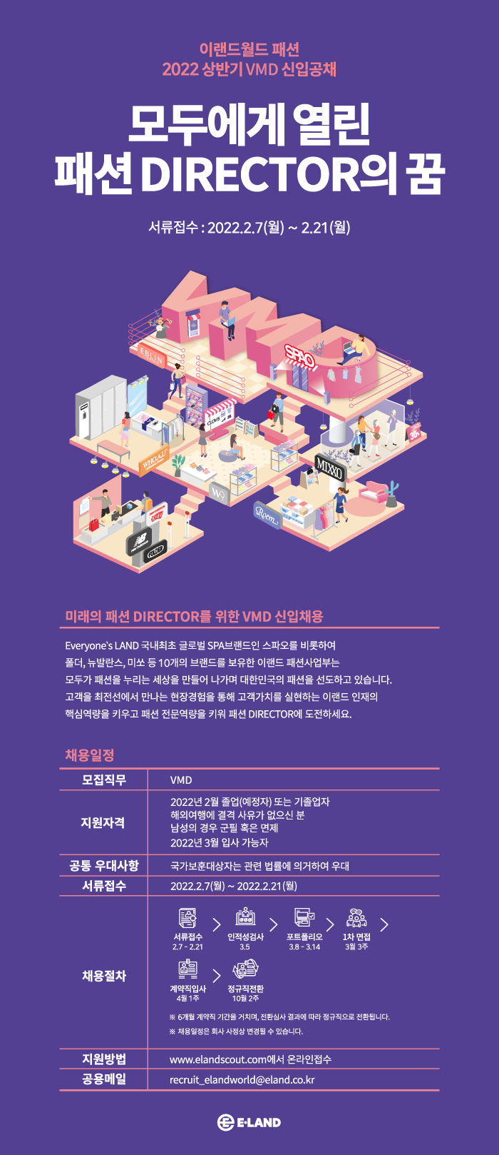 이랜드월드패션 이미지
