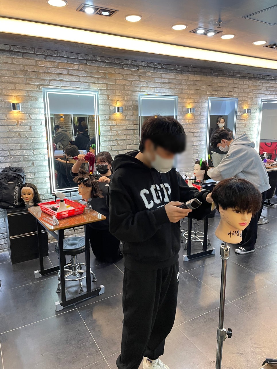 어셔헤어 이미지