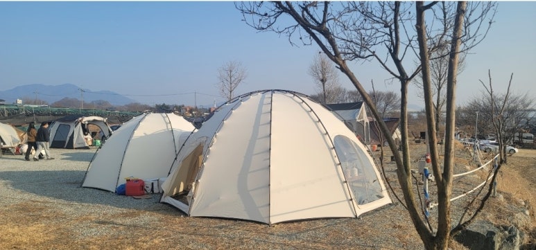 탄금호 야영장 이미지