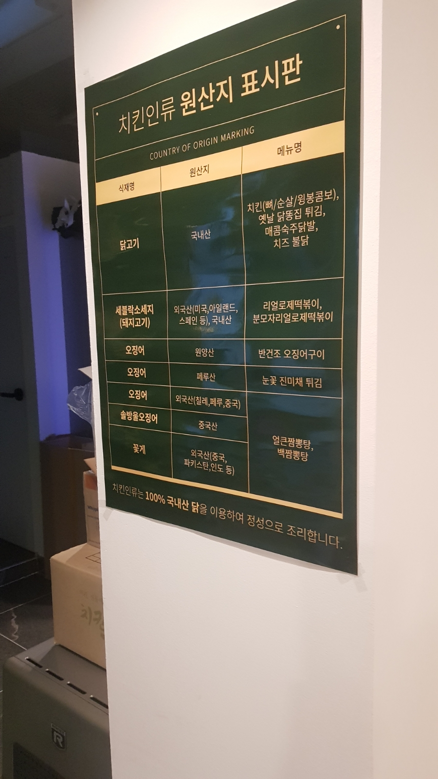 치킨인류고현 이미지
