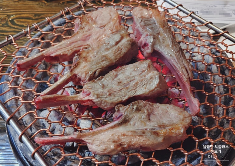 참숯화로양고기 이미지